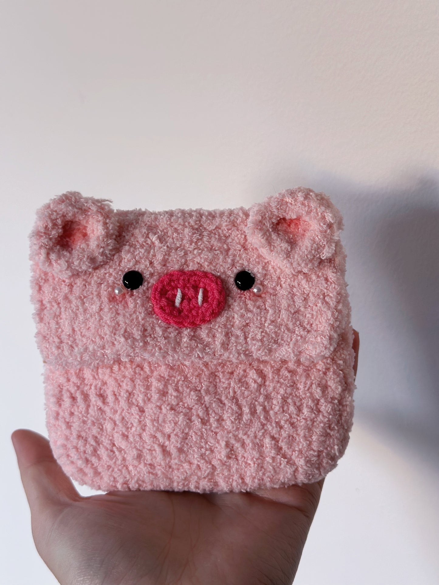 Piggy Purse, Card Holder | Crochet | Handmade