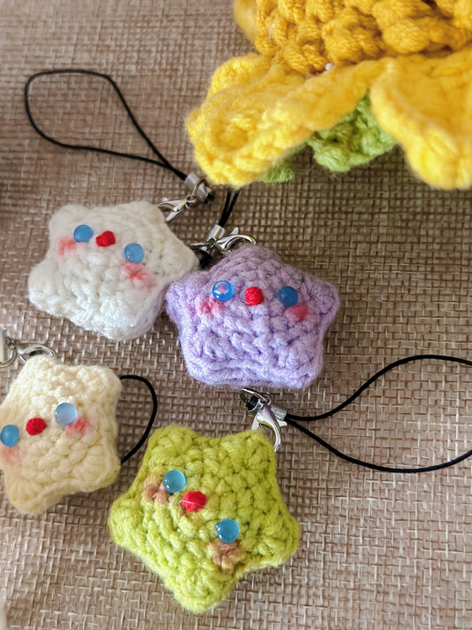 Star Keychains | Handmade | Crochet