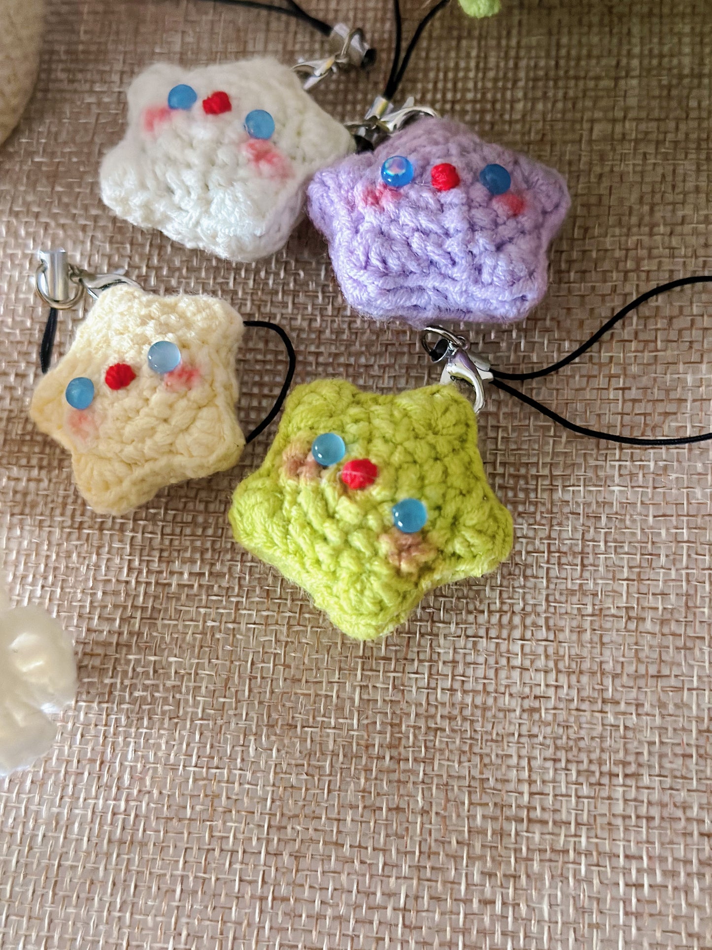 Star Keychains | Handmade | Crochet