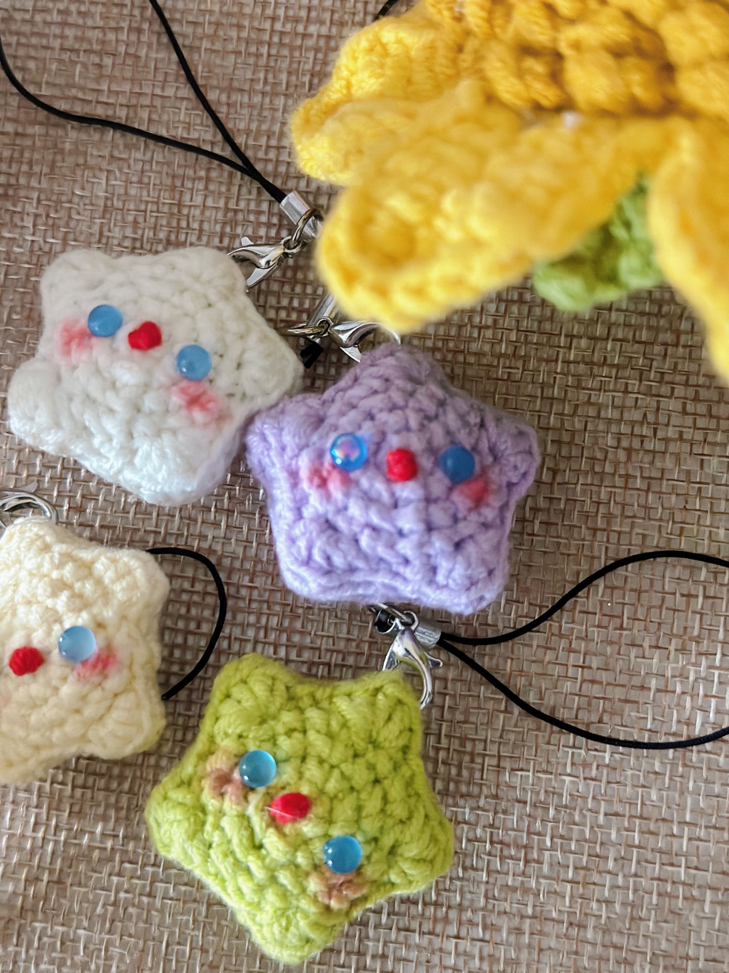 Star Keychains | Handmade | Crochet