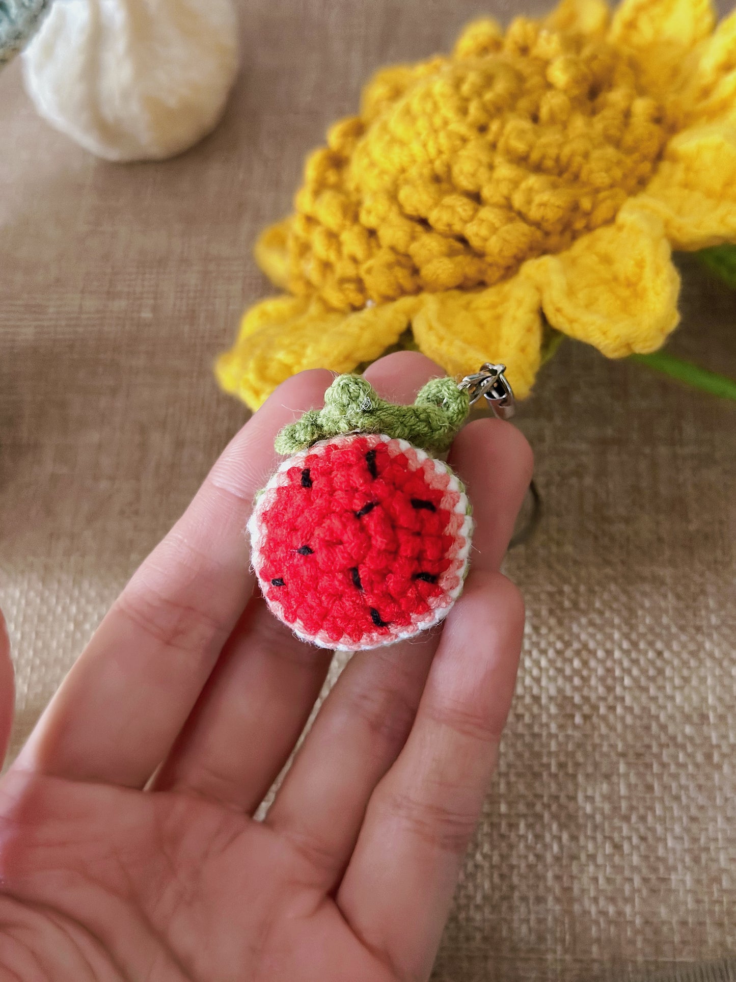 Fruit Keychains | Handmde | Crochet